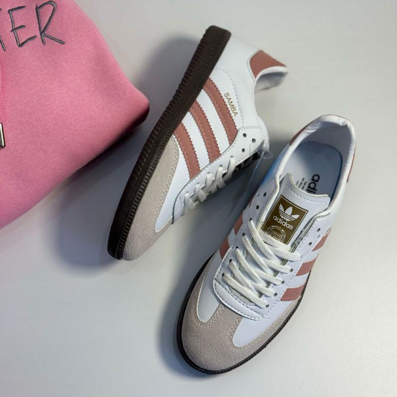 Adidas Samba White Pink