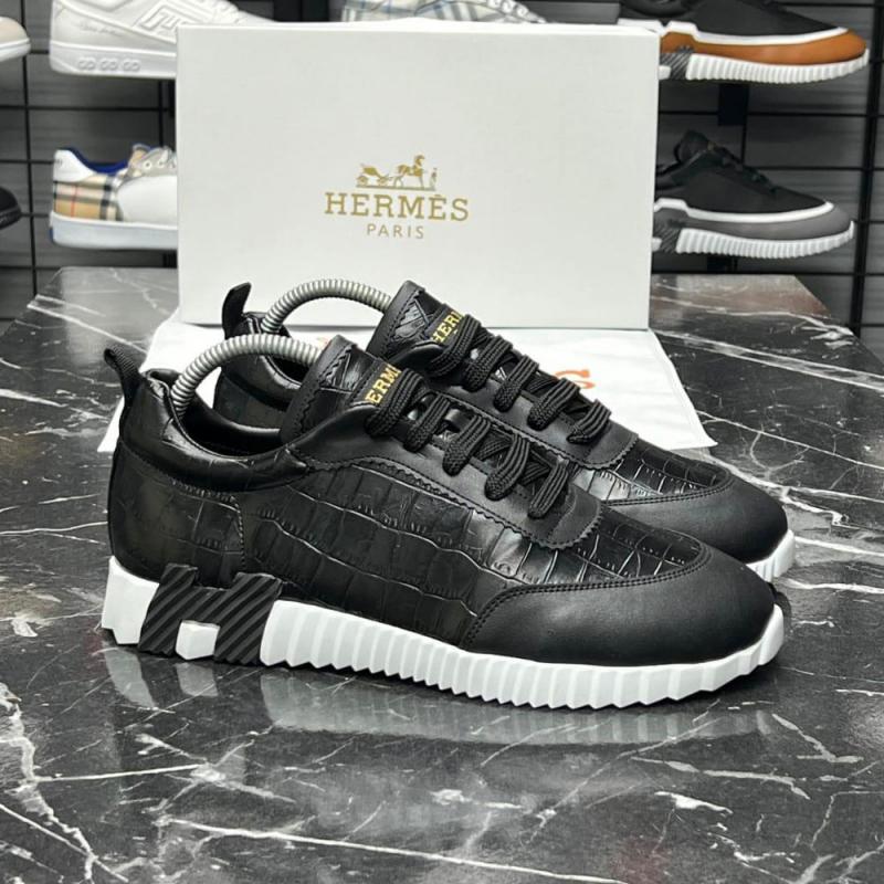 Hermes Paris Black White