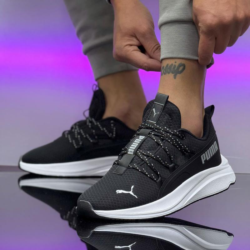 Puma Classic Black White